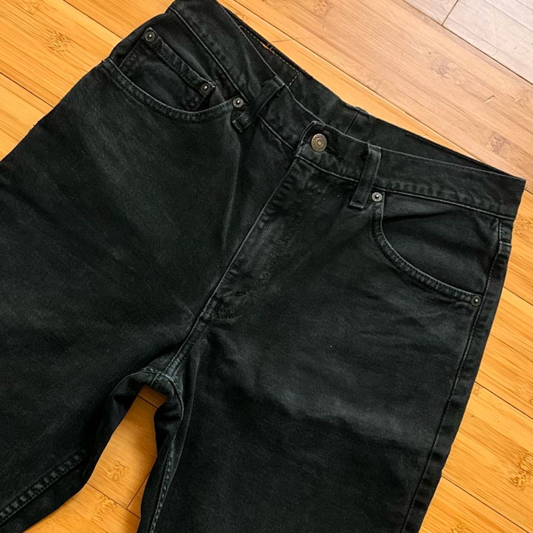 리바이스 517 블랙진 데님팬츠 W86 L86 이미지