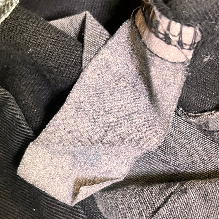 리바이스 517 블랙진 데님팬츠 W86 L86 이미지