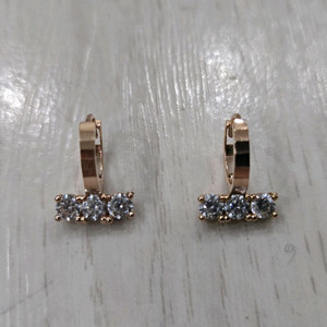 14k 핑크골드 귀걸이 2.4g 무료배송 이미지