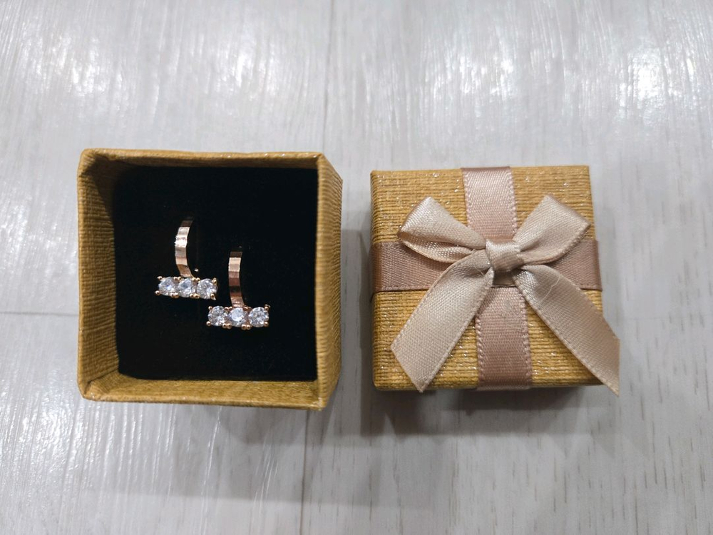 14k 핑크골드 귀걸이 2.4g 무료배송 이미지