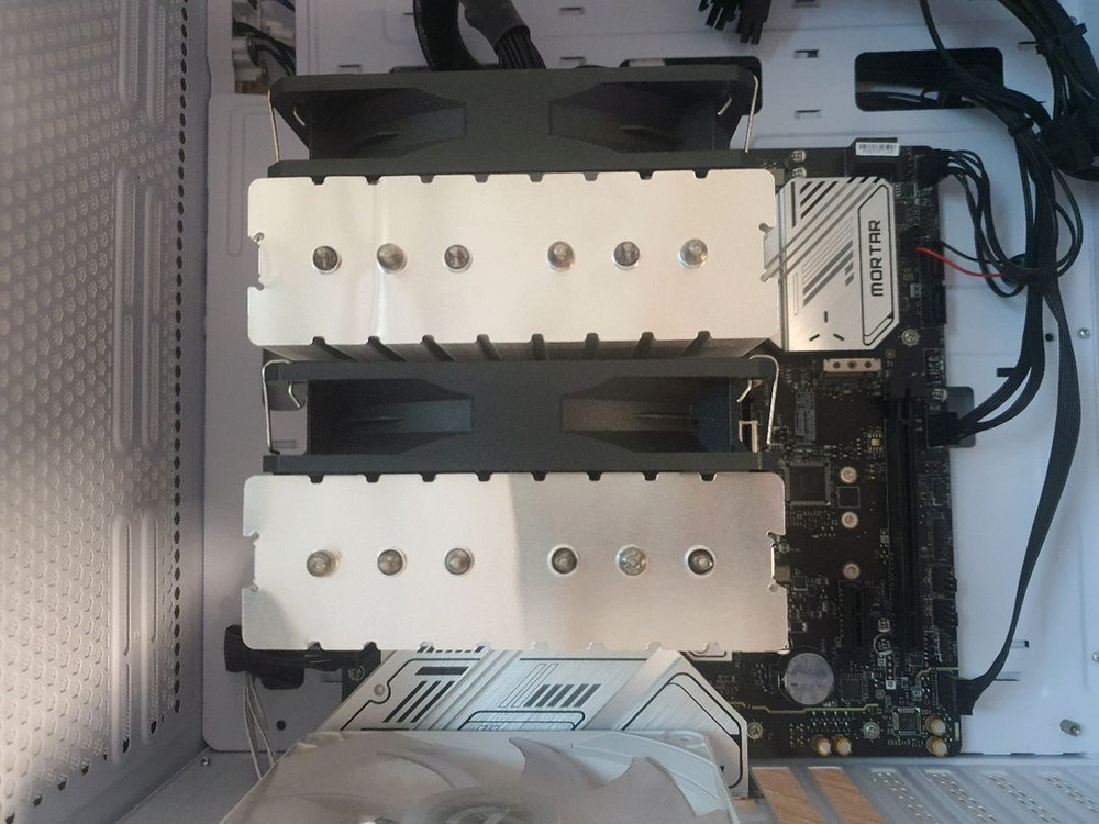 i7 13700k cpu,b760m 박격포, 쿨러마스터 공랭쿨러 이미지