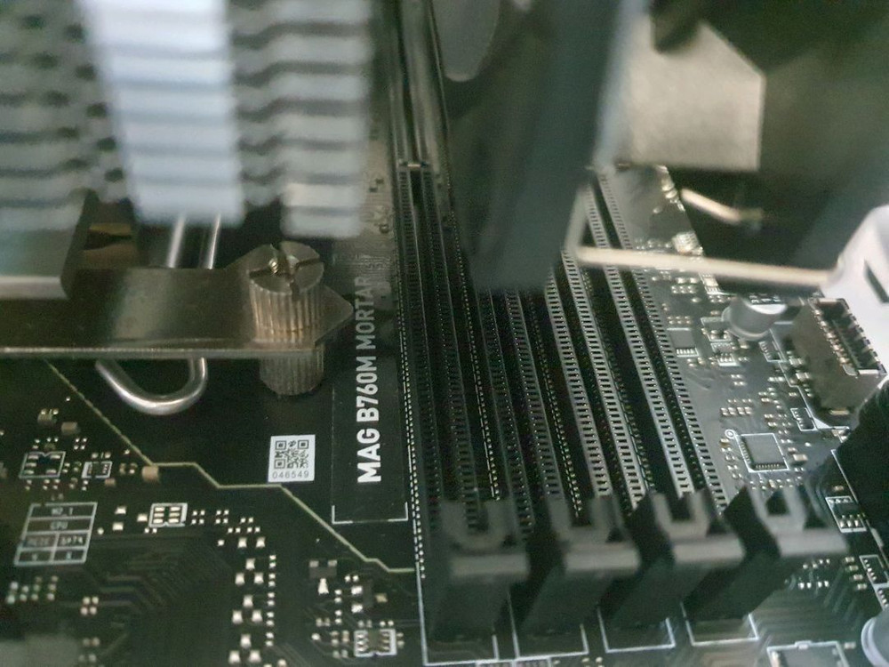 i7 13700k cpu,b760m 박격포, 쿨러마스터 공랭쿨러 이미지