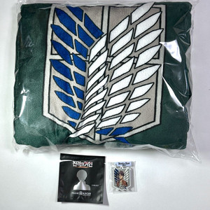 진격의거인 프랭크 담요 망토 키링 조사병단 히든 리바이 에렌 시크릿 렌티큘러 한정판 굿즈 프랭크버거 청소 조사병단 이미지