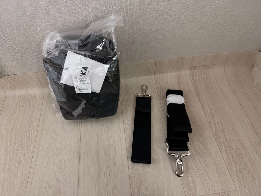 미카기저귀 가방 올블랙 M 이미지