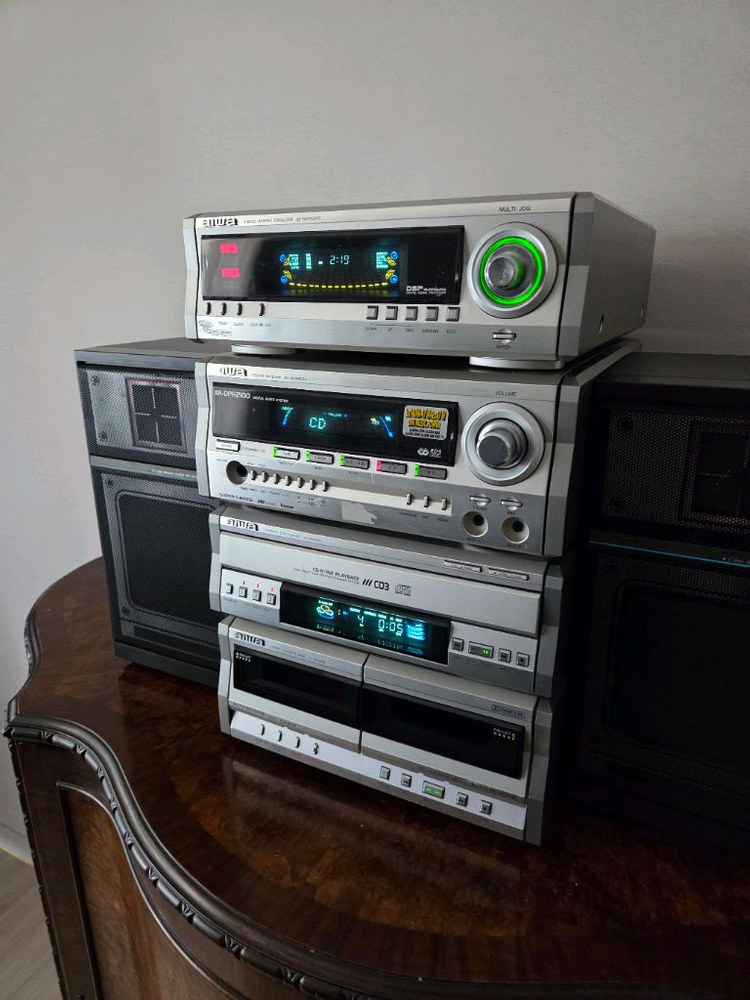 AIWA 아이와 빈티지 오디오 시스템 이미지