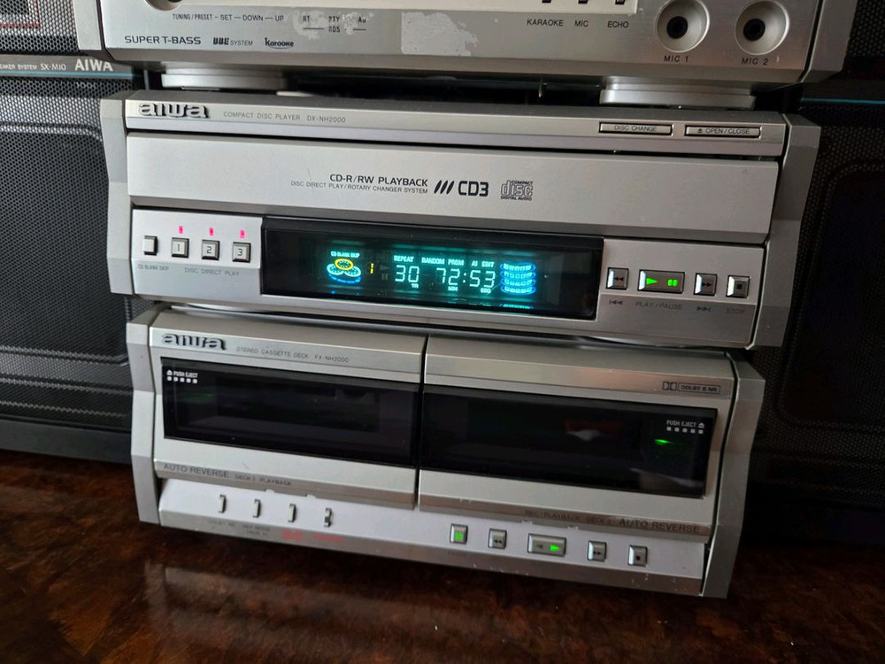 AIWA 아이와 빈티지 오디오 시스템 이미지