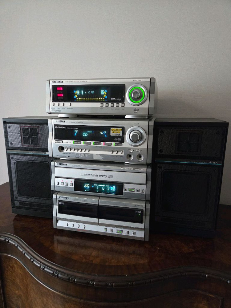 AIWA 아이와 빈티지 오디오 시스템 이미지