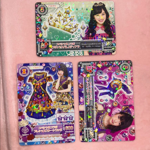 아이카츠 아이엠스타 성우카드 판매 이미지