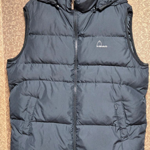 HEAD 남성 다운패딩 블랙 조끼 100 이미지