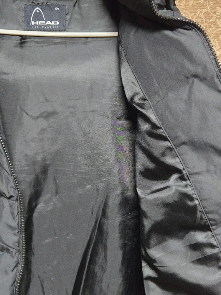 HEAD 남성 다운패딩 블랙 조끼 100 이미지