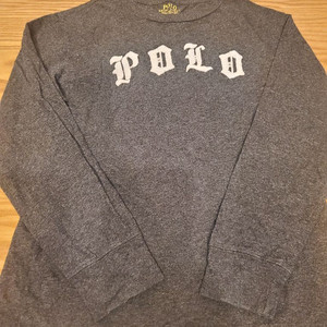 랄프로렌 폴로 보이즈 진그레이 셔츠(M)10~13y 이미지