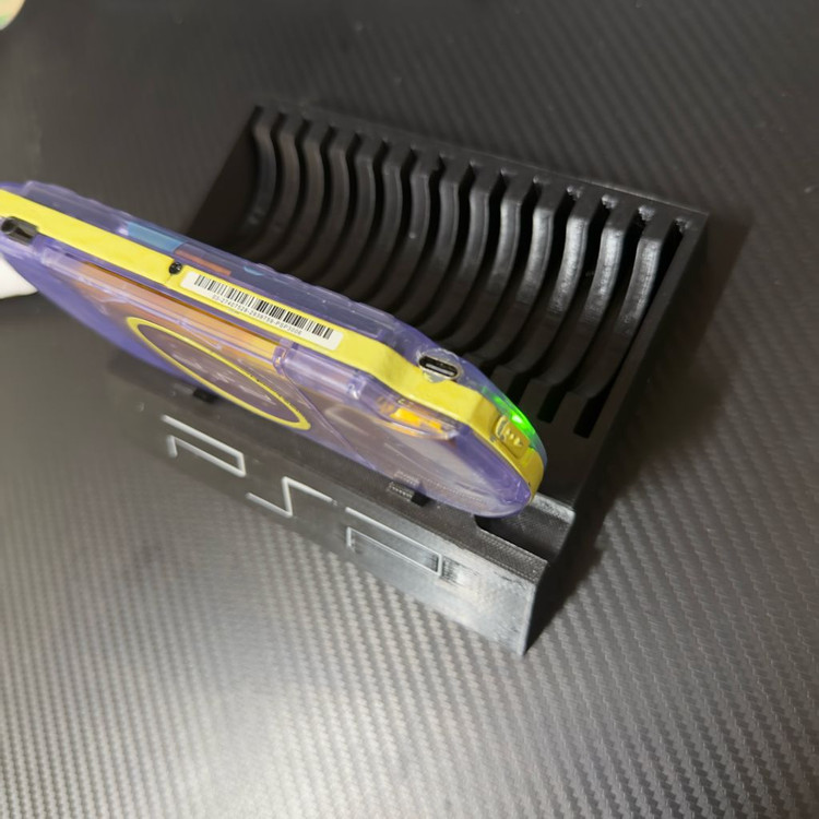 PSP3000 C타입 클리어 퍼플 Ultimate Mod 이미지