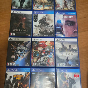 PS4/PS5 게임 타이틀 모음 이미지