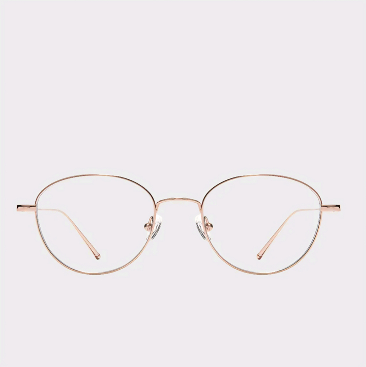 카린 안경테 리카R C6 로즈골드 이미지