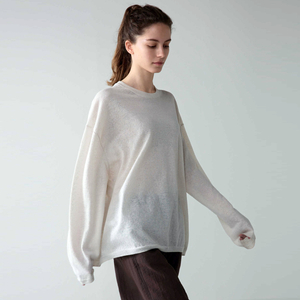 파사드패턴(FACADE PATTERN) 보이핏 린넨니트 프리사이즈 새상품 이미지