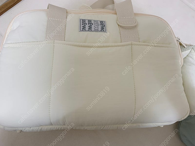 SSFW New Maron Bag - 크림 에썹 강아지이동가방 이미지