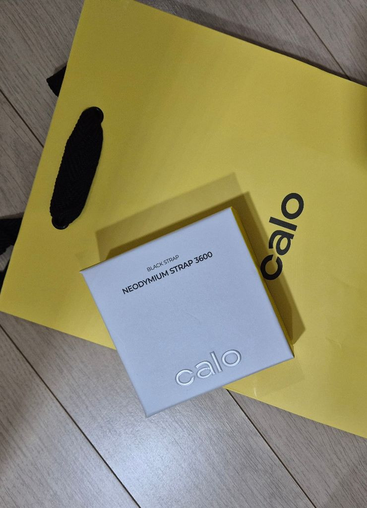 (새상품) 칼로 네오디뮴 스트랩 3600 블랙 이미지