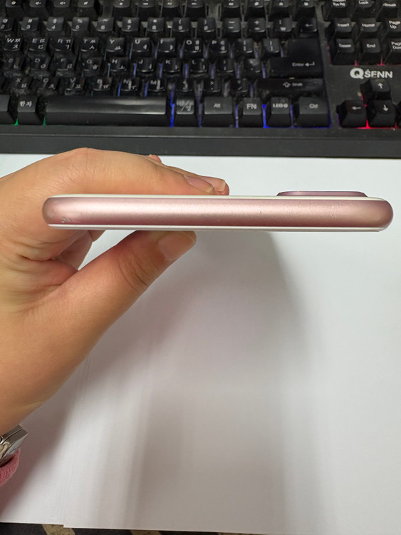 아이폰7플러스 128GB 로즈골드 중고폰 배터리90% 인스타 사진폰 레트로감성 카메라폰 114693 이미지