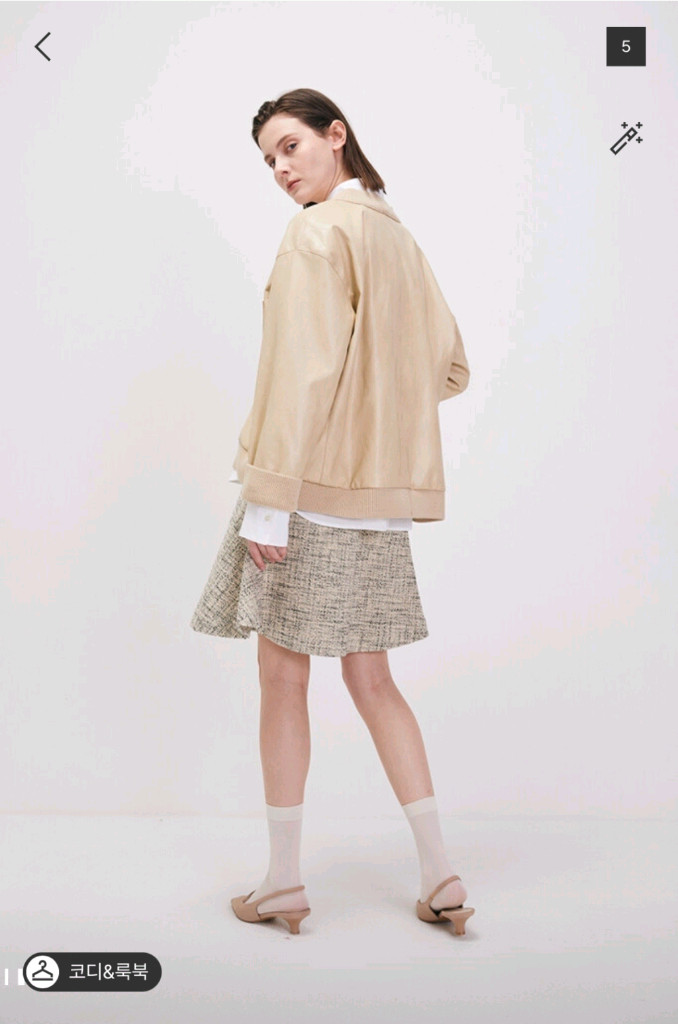 (한섬) SYSTEM 시스템 페이크레더 자켓 66 이미지