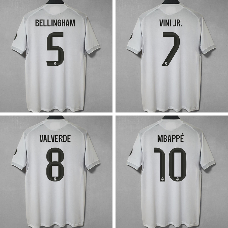 (국내배송) 25-26 레알마드리드 홈 유니폼 져지 판매 (음바페 벨링엄 모드리치 발베르데 비니시우스 아놀드 등) 이미지