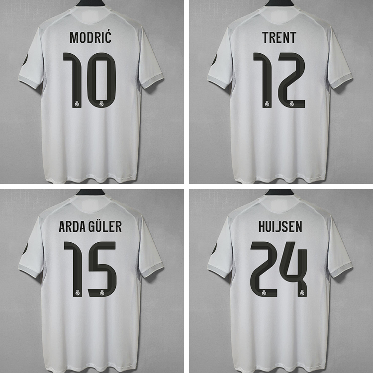 (국내배송) 25-26 레알마드리드 홈 유니폼 져지 판매 (음바페 벨링엄 모드리치 발베르데 비니시우스 아놀드 등) 이미지