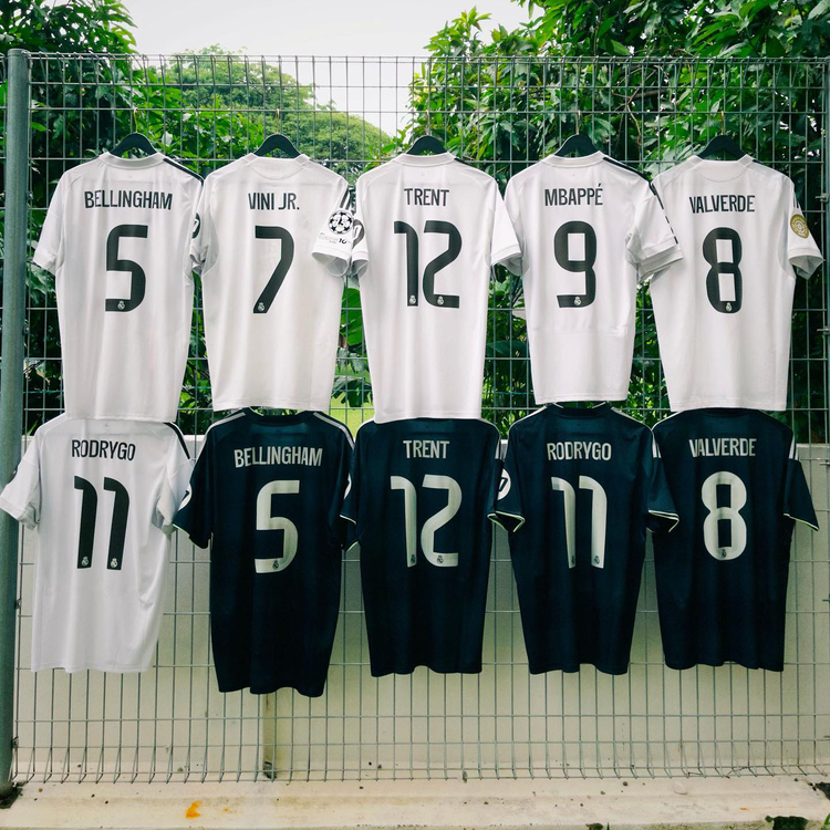 (국내배송) 25-26 레알마드리드 홈 유니폼 져지 판매 (음바페 벨링엄 모드리치 발베르데 비니시우스 아놀드 등) 이미지