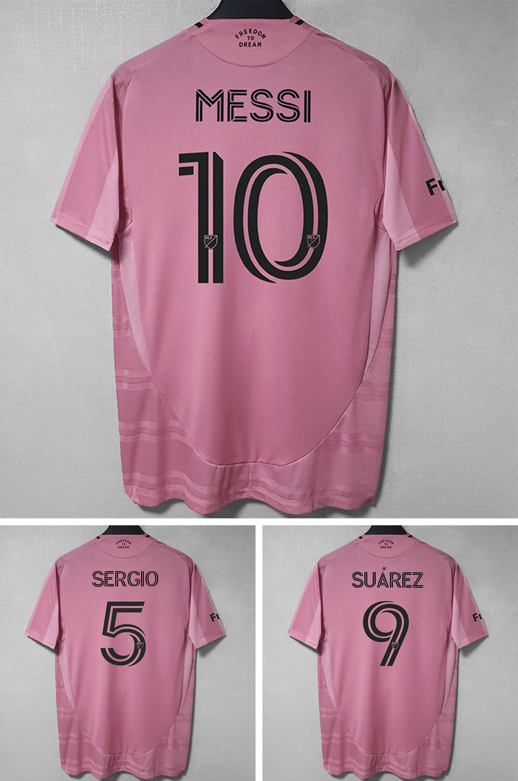 (국내배송) 25-26 인터 마이애미 홈 유니폼 져지 판매 (메시 수아레즈 부스케츠 등) 이미지