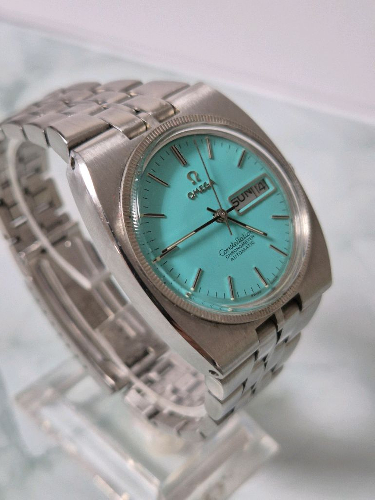 오메가 컨스틸레이션 남성 자동메탈 시계/SWISS 이미지