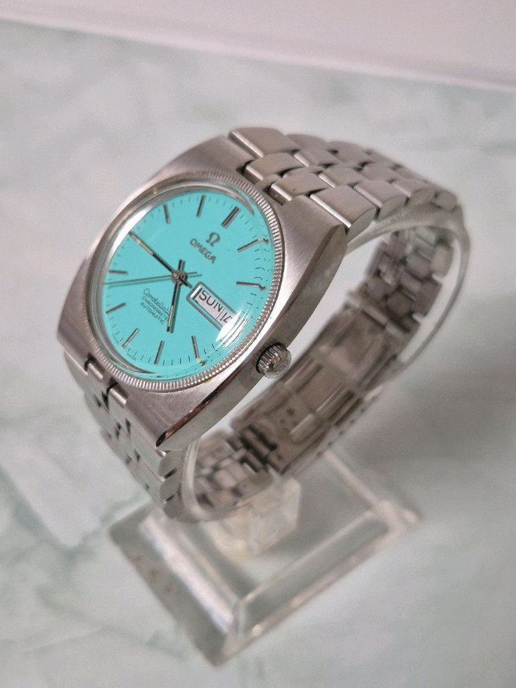 오메가 컨스틸레이션 남성 자동메탈 시계/SWISS 이미지