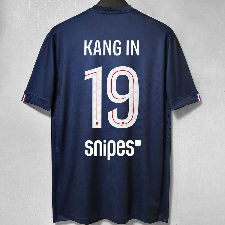 (국내배송) 25-26 파리 생제르망 홈 유니폼 져지 판매 (이강인 뎀벨레 비티냐 두에 흐비차 크바라츠헬리아 등) 이미지