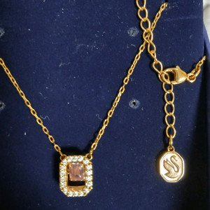 스와로브스키 로즈골드 목걸이 이미지