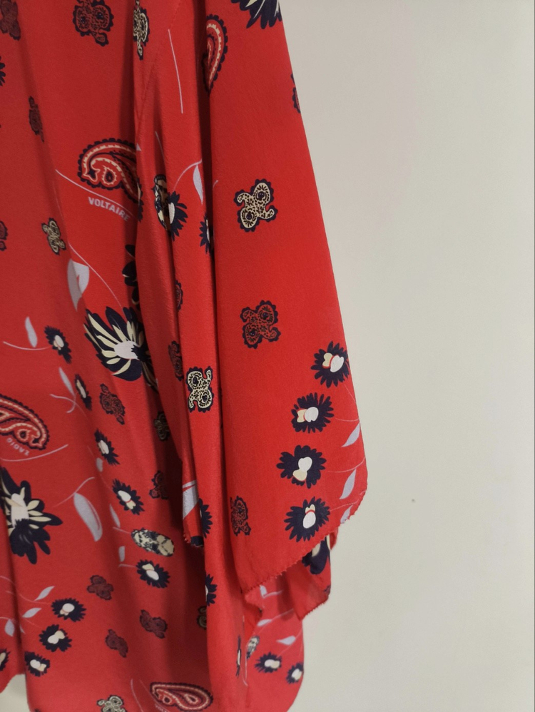 S 쟈딕앤볼테르 실크 블라우스 이미지