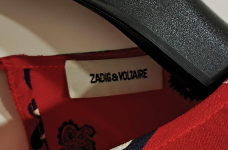 S 쟈딕앤볼테르 실크 블라우스 이미지