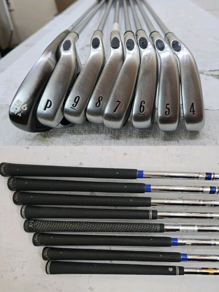 36만 캘러웨이 스틸 아이언 드라이버 등 남성용 중고골프채 풀세트 이미지