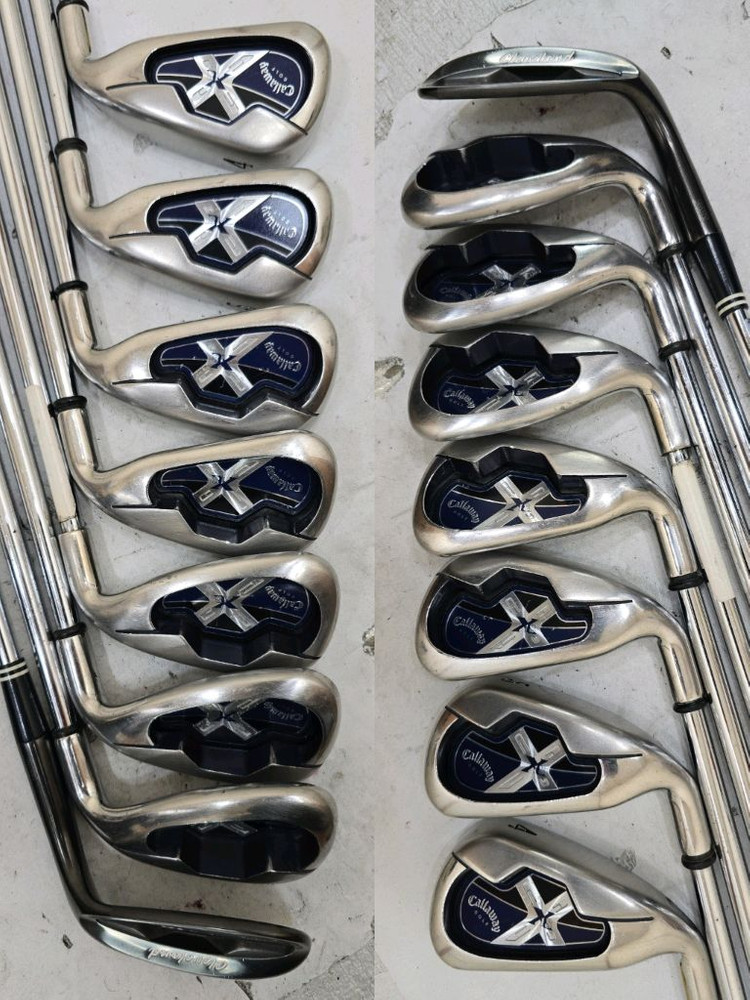 36만 캘러웨이 스틸 아이언 드라이버 등 남성용 중고골프채 풀세트 이미지