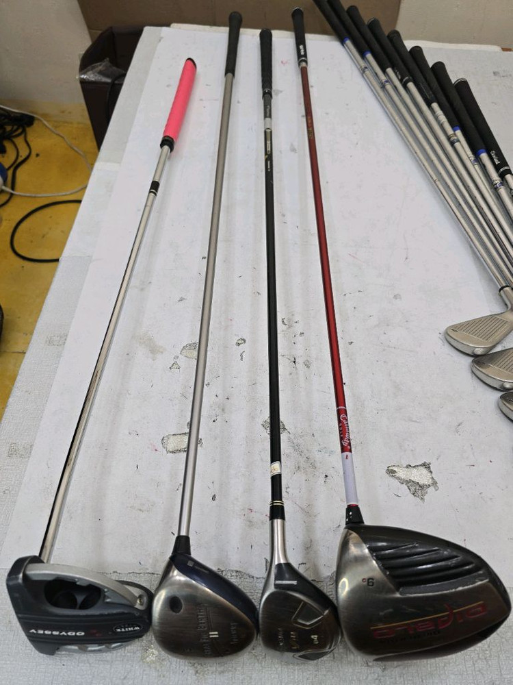 36만 캘러웨이 스틸 아이언 드라이버 등 남성용 중고골프채 풀세트 이미지