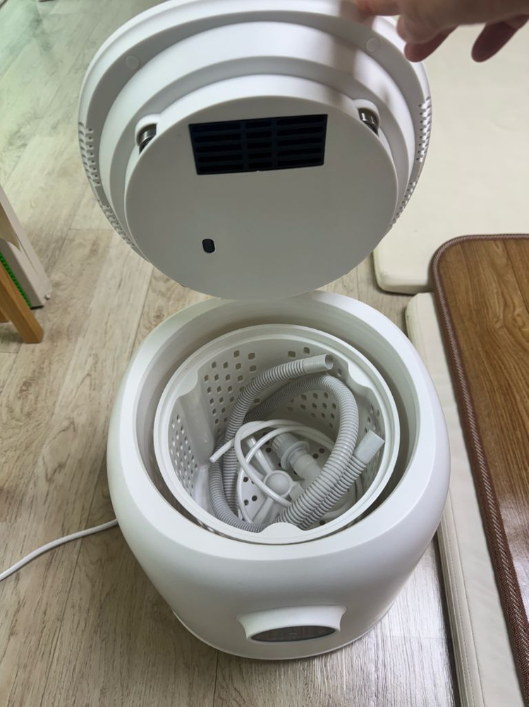 미니 세탁기 새제품 1회 테스트만 했음 이미지