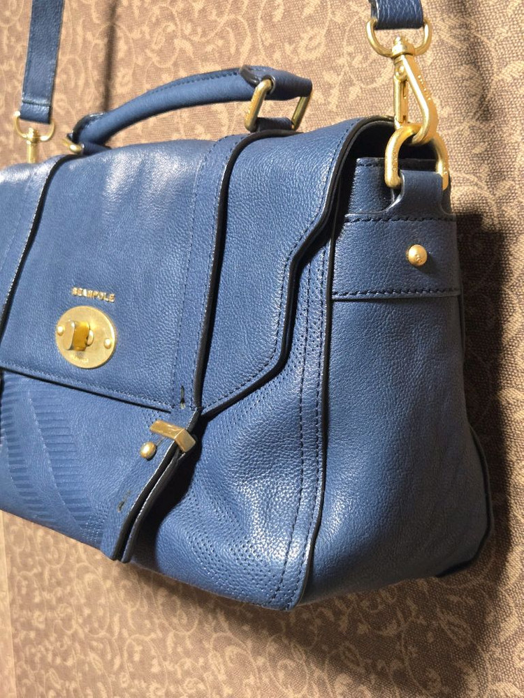 빈폴 여성 가죽 크로스백 이미지