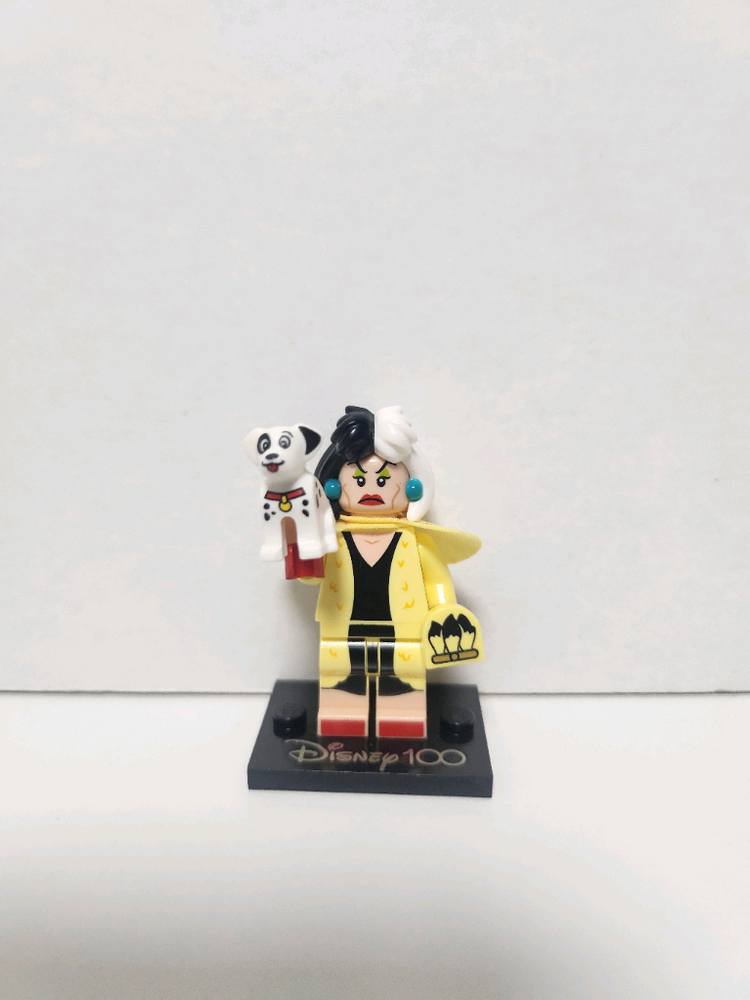 레고 디즈니100주년 크루엘라 미니피규어 이미지