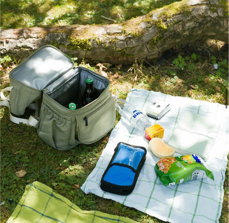 아프리콧스튜디오 백팩 올리브 이미지