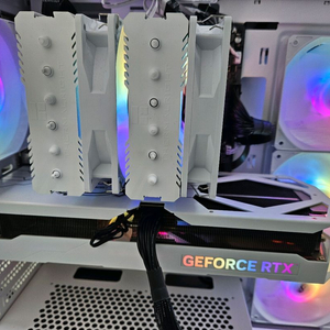 라이젠 7800x3d b650m ddr5 32gb 4070슈퍼 1테라 팔아요 화이트 4070 슈퍼 이미지