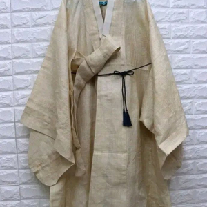 남성 삼베한복 도포 두루마기 천연삼베100프로 제사장 옛날한복 남100 L 삼베도포 이미지