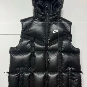 나이키 여성 패딩 베스트 조끼 블랙 nike 중고 이미지