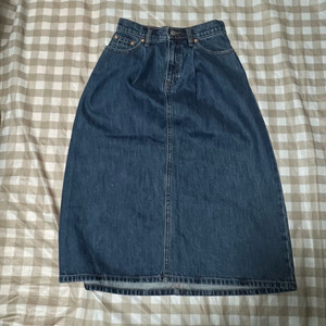 GAP 데님 롱스커트 24 빈티지 청치마 여성 롱스커트 이미지