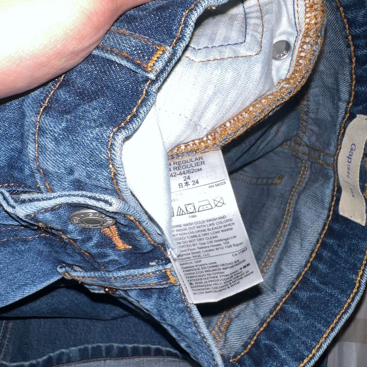 GAP 데님 롱스커트 24 빈티지 청치마 여성 롱스커트 이미지