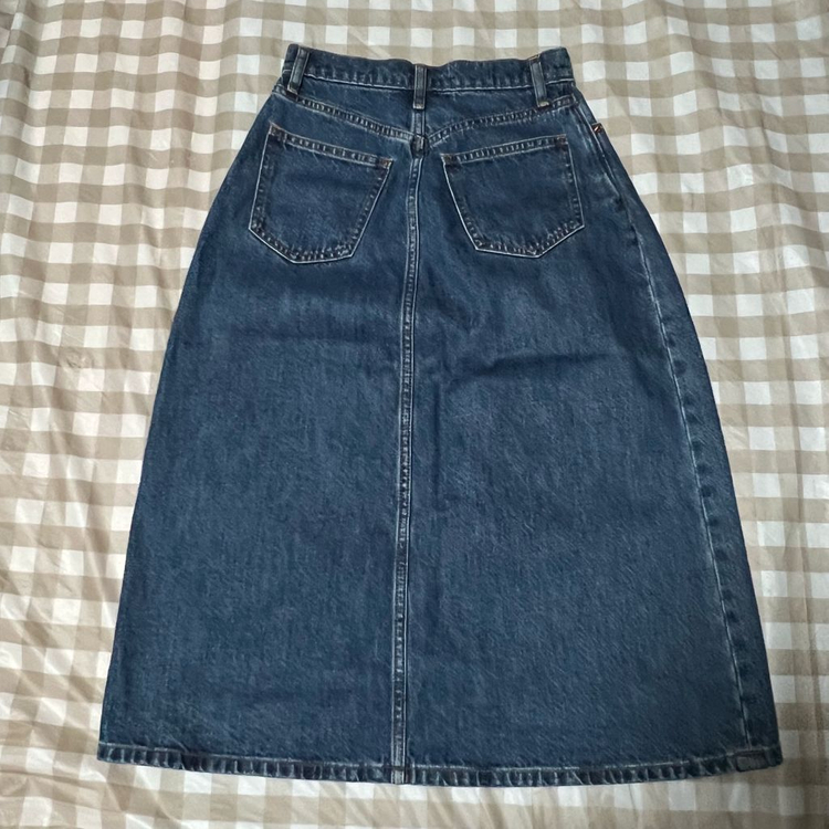 GAP 데님 롱스커트 24 빈티지 청치마 여성 롱스커트 이미지