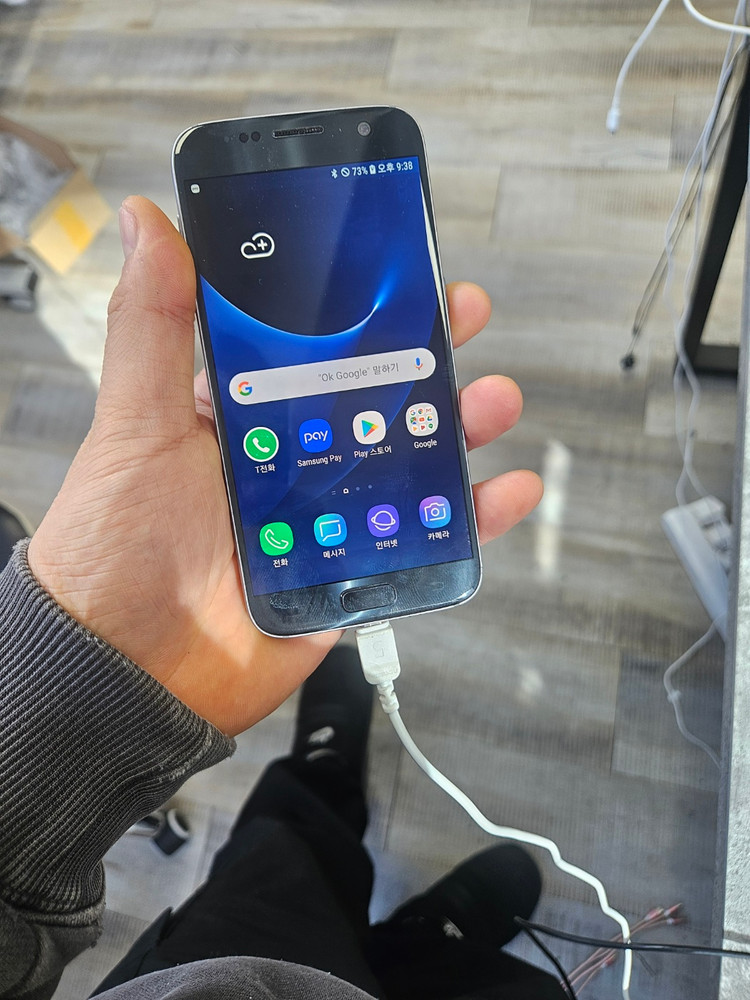 삼성 갤럭시S7블랙판매 중고폰 정상해지 이미지