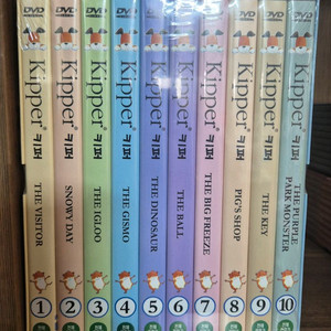 미개봉)키퍼 Kipper DVD 전집 (10권) 이미지