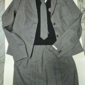 진선여고 여자 교복 동복 세트 판매 이미지