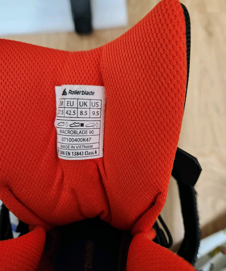 인라인 스케이트 9.5 사이즈 이미지